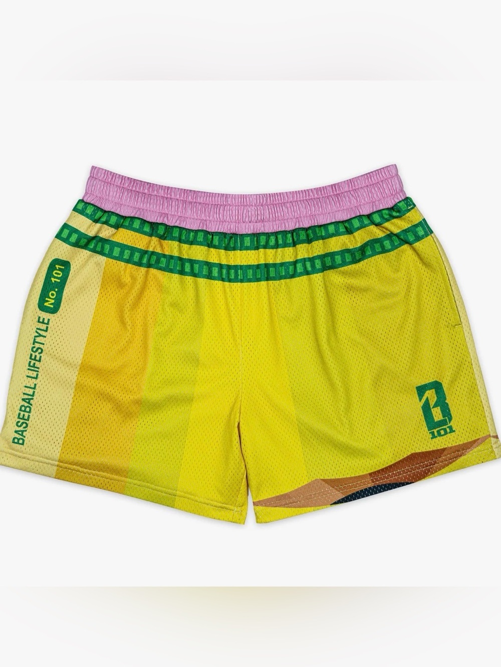 Baseball Lifestyle 101 Pencil Shorts Youth Large